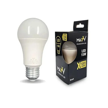 Lamp Led Maxxy 15w Bivolt Amarela 3000k