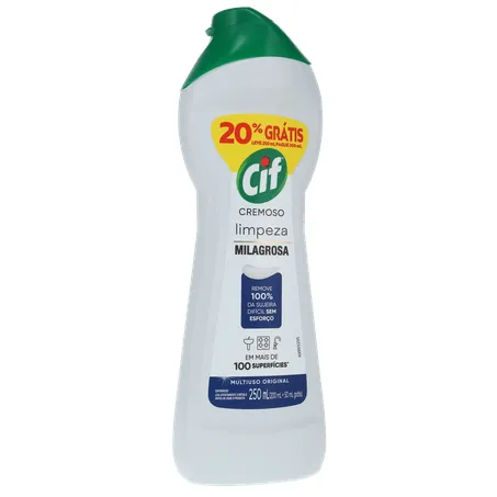 Cif cremoso 250ml 20% gratis 360-34