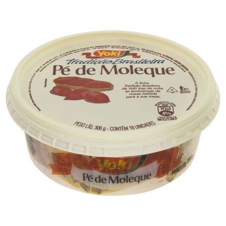 PÉ DE MOLEQUE YOKI TRADIÇÃO BRASILEIRA