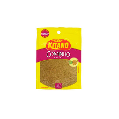 Cominho em Pó Especiarias Kitano 8G