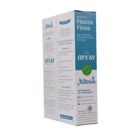 Aveia naturale flocos finos 170g 360-40