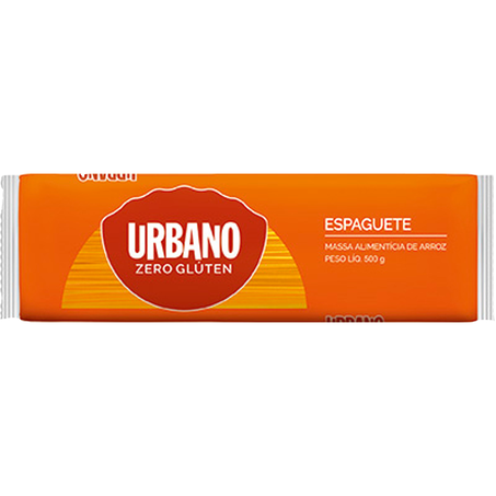 MACARRÃO ARROZ URBANO ESPAGUETE SEM GLÚTEN
