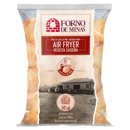 Pão de Queijo Pré-Assado Congelado Forno de Minas 