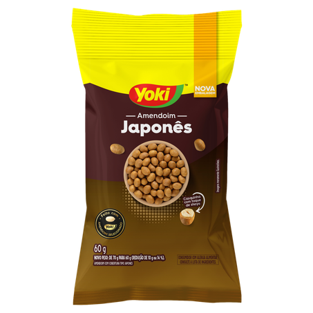 AMENDOIM YOKI JAPONES 60G