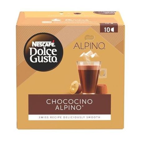 Chococino em Cápsula Nescafé Dolce Gusto Alpino Caixa com 10un - 178gr