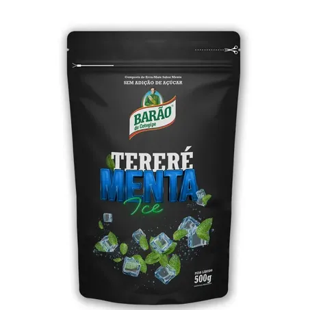 Erva Mate Terere Barao 500g Black Menta Ice