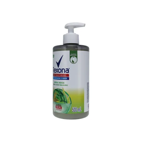 Sabonete Líquido Rexona Antibacteriano Erva Doce 500Ml  360-4