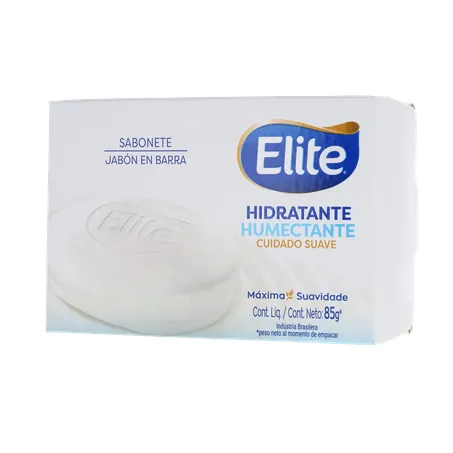 SABONETE EM BARRA ELITE HIDRATANTE CUIDADO SUAVE CAIXA 85G 360-2