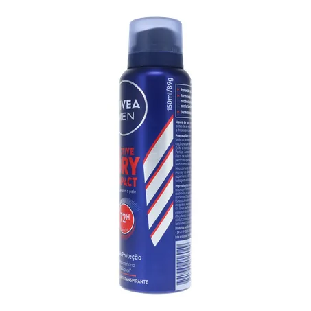 DESODORANTE AEROSSOL NIVEA MEN DRY 150ML 360-6