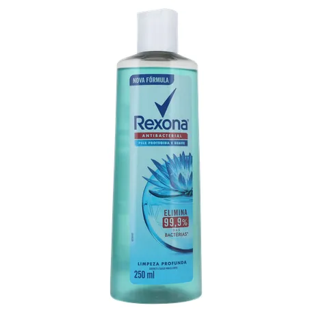 Sabonete Líquido Rexona Antibacterial Limpeza Profunda Squeeze 250ml 360-35