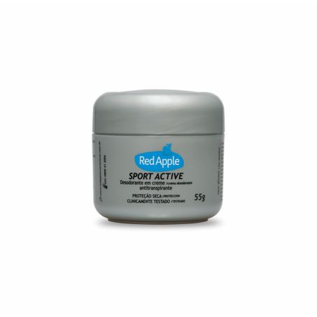 Desodorante Red Apple Sport Active Em Creme Pote 55g 
 