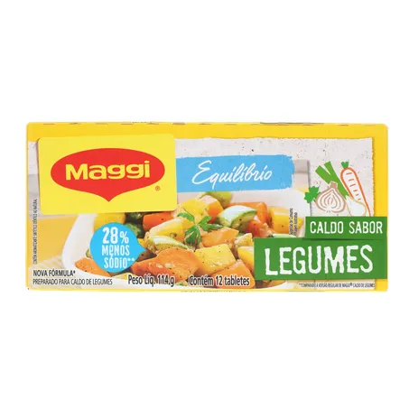 Caldo maggi legumes men.sodio 114g 360-0