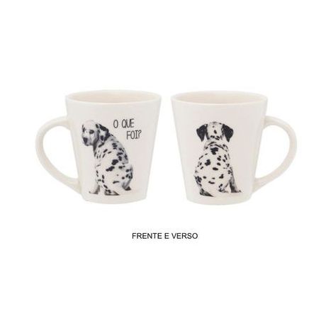 Caneca Cerâmica Oxford Drop Au Au 250ml