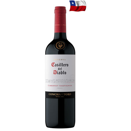 VINHO CASILLERO DEL DIABLO CABERNET SAUVIGNON 750M