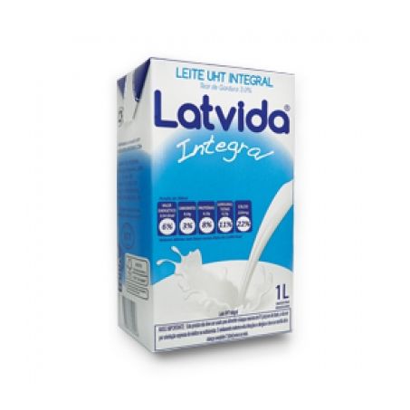 Leite l.v.latvida tp 1lt integr.