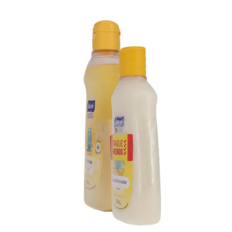 Kit baruel baby suave shampoo 400ml + condicionador 210ml 360-7