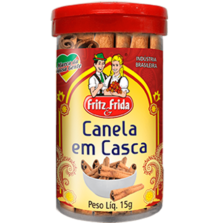 CANELA EM CASCA FRITZ E FRIDA 15G