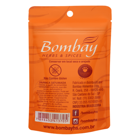 Páprica Defumada Bombay Herbs & Spices Pouch 20g 360-1