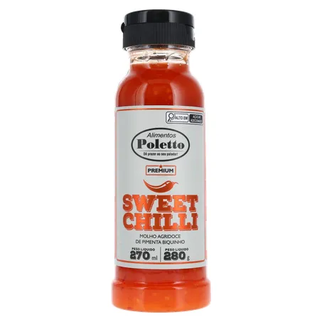 MOLHO PIMENTA POLETTO SWEET CHILLI  280G 360-0