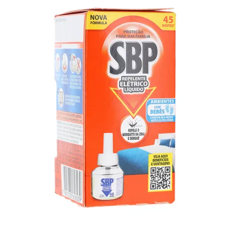 Inseticida Elétrico 45 Noite Sbp Mult Rf 35ml 360-16
