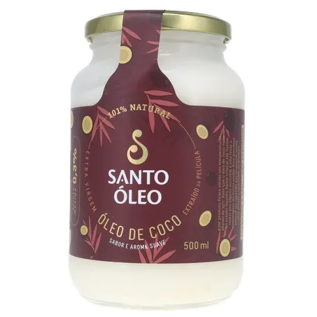 Oleo coco santo oleo extra virgem 500ml 360-1