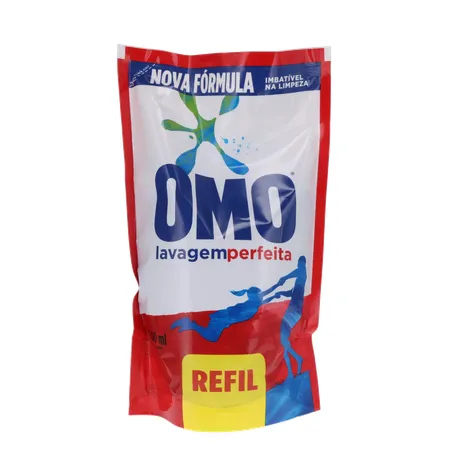 LAVA ROUPA LÍQUIDO OMO LAVAGEM PERFEITA SACHET 900ML 360-0