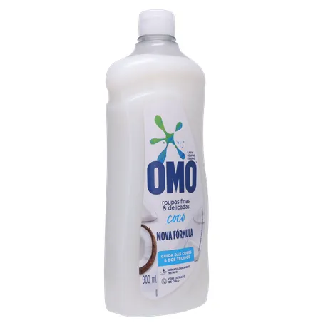 Lava roupas liquido omo 900ml coco 360-32