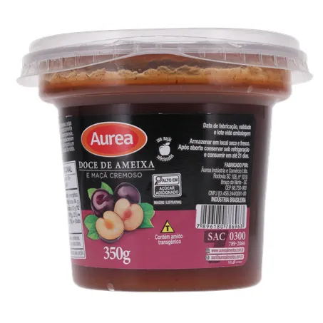 Doce aurea ameixa e maca 350g 360-3