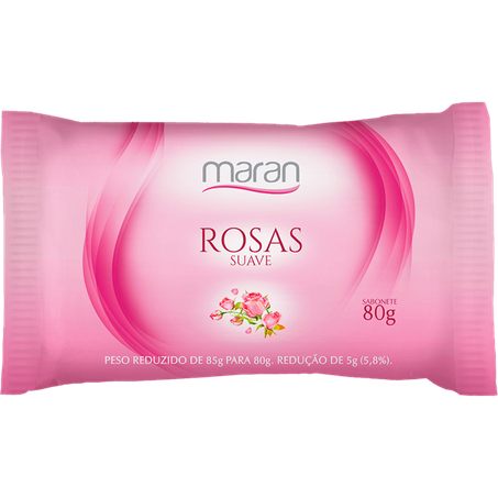 Sabonete maran suave rosas 80g