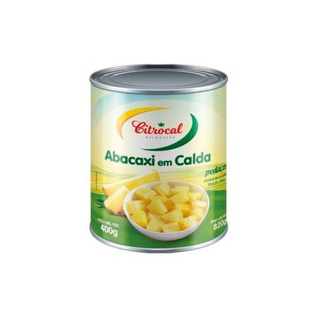 Abacaxi calda citrocal 400g rodelas