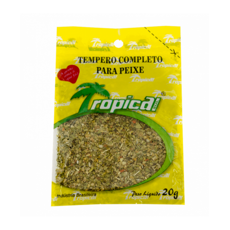 TEMPERO TROPICAL P/PEIXE TUBO 50G