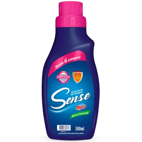 Amaciante Sense Qboa Sport Intenso Frasco 500ml 
 