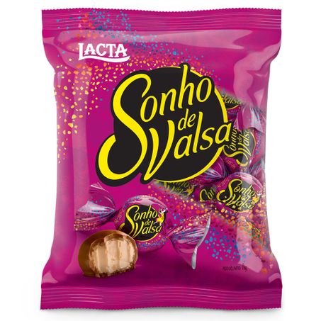 Bombom lacta sonho de valsa pacote 1kg