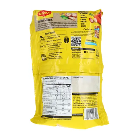 Sopao maggi menos sodio 150g galinha/legumes 360-2