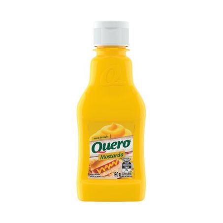 Mostarda Amarela Quero Squeeze 190gr