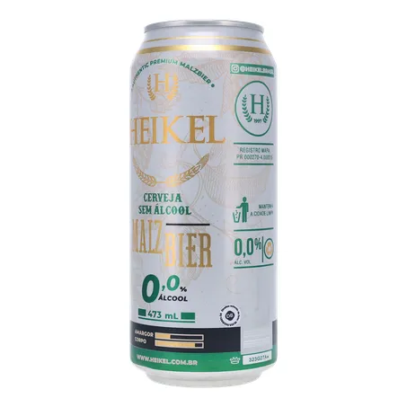 Cerv heikel malzbier s/alcool latao 473ml 360-21