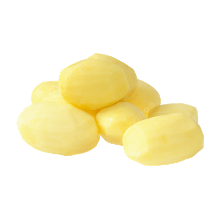 Feira batata lavada limpa kg