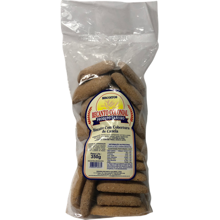 BISCOITO RECANTO COLONIAL 400G CANELA