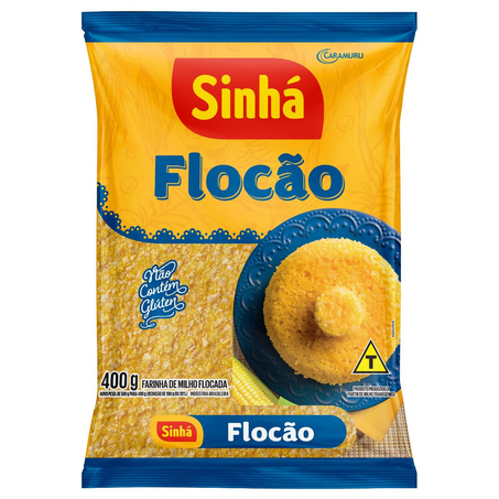 Farinha de Milho Sinhá 400g - Flocão