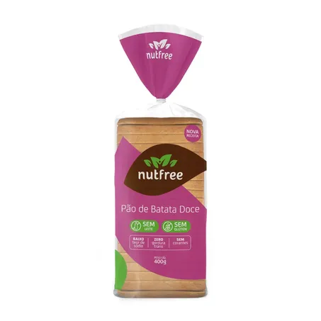 PAO DE BATATA DOCE 400G - NUTFREE