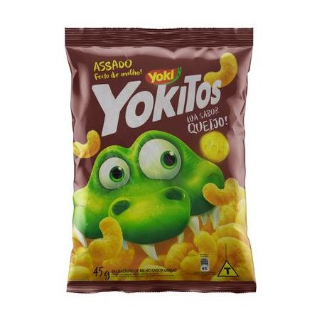 Salgadinho queijo lua yokitos 39g