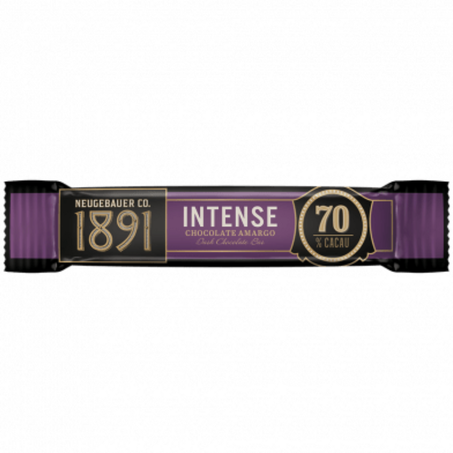 Chocolate barrinha neugebauer 1891 9g intense 70% cacau