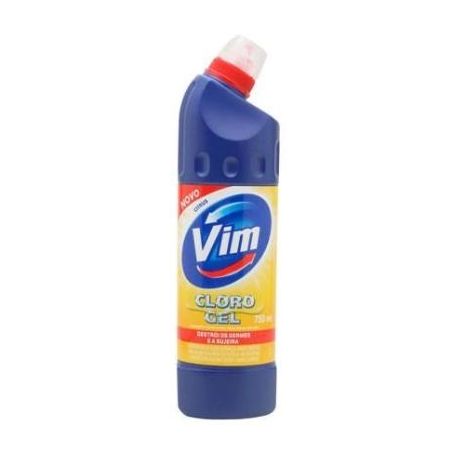 AGUA SANITARIA VIM CLORO GEL CITRUS 750 ML        