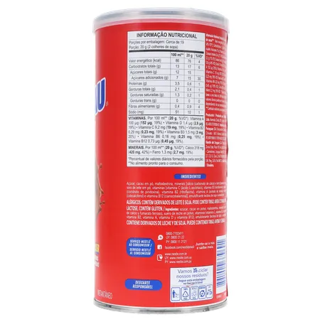 Achocolatado Em Pó Nescau Lata 370G 360-10