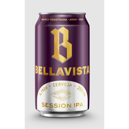 CERVEJA BELLAVISTA SESSION IPA LATA 350ML