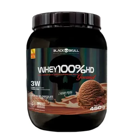 Whey 100 Hd Gourmet 450g Sorvete Chocolate