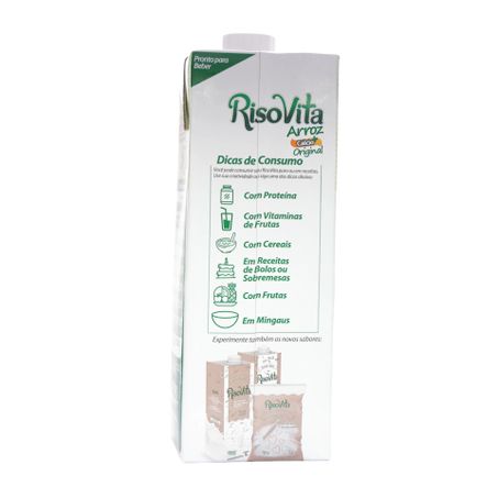 Bebida de Arroz Risovita Original Caixa 1L 360-29