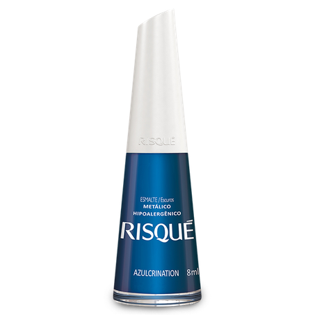 ESM RISQUE AZULCRINATION METALICO 8ML