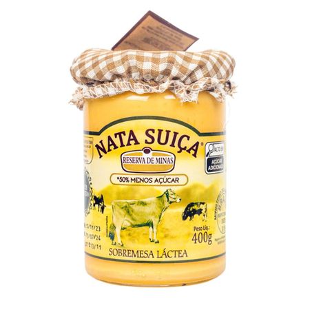 Doce Nata Reserva De Minas 400g Suica