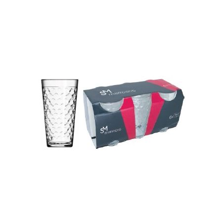 CJ.6 COPO 350ML L.DRINK MARROCOS